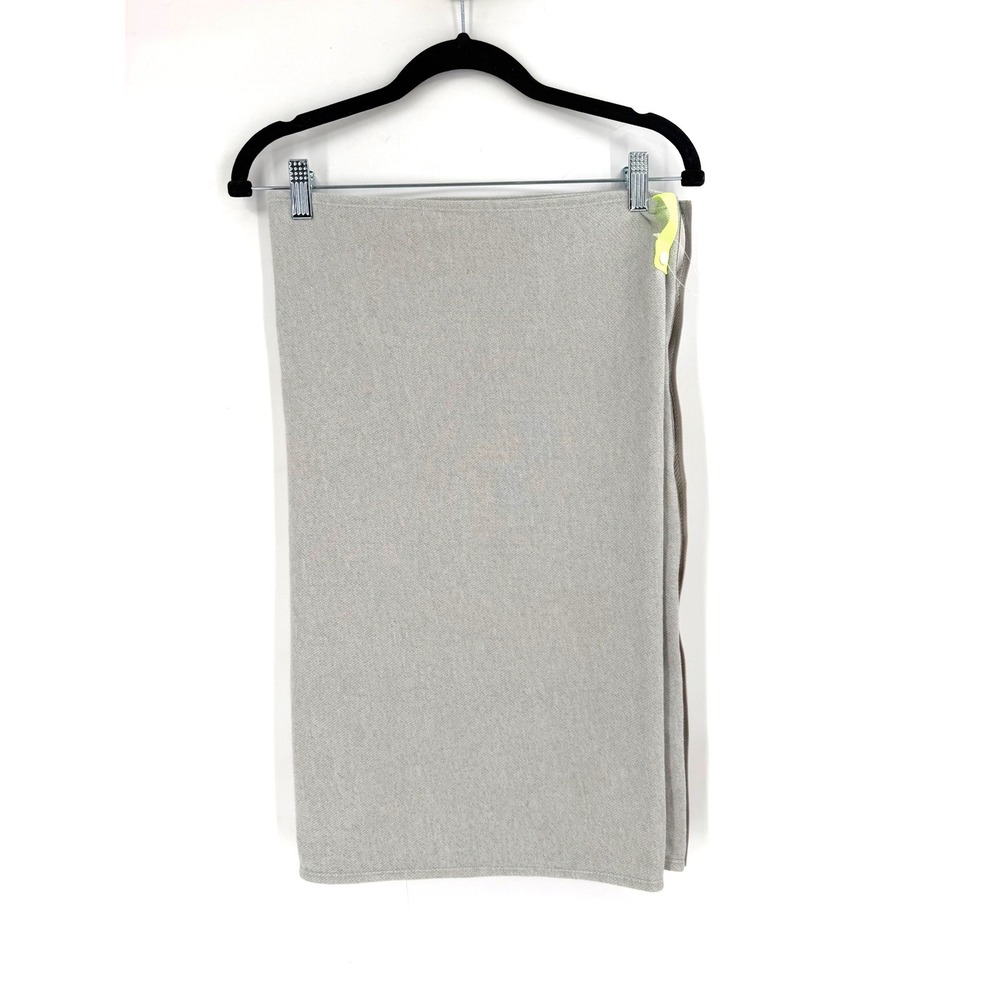 Lululemon Vinyasa Scarf Women OS Grey Snap Button Multi Wear Wrap Athleisure